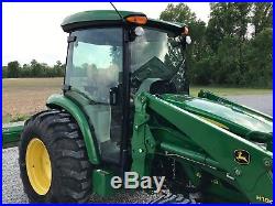 John Deere 4044R Utility Tractor compact loader cab tractor
