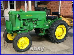 John Deere 40 Series Tractor, Original 6 Volt, Restored, Runs Great