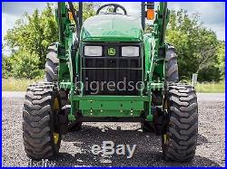 John Deere 4105 Tractor with Loader and Hydrostatic Transmission, 461 hours