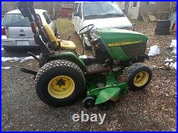 John Deere 4110 HST compact tractor
