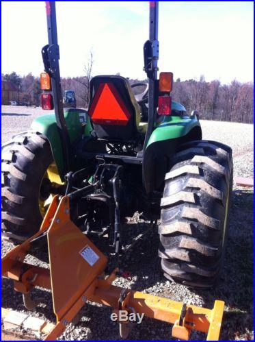 John Deere 4320 tractor. 4x4 w/only 260 hours. Mid mount valve for loader