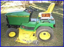 John Deere 455 Diesel Garden Tractor with 60'' Mower