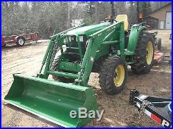 John Deere 4610 42HP, 4X4, Loader, HST Trans, Compact Tractor