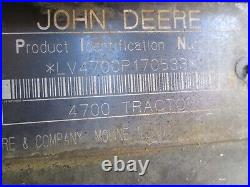 John Deere 4700 Tractor Front End Loader