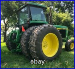 John Deere 4840 Tractor Diesel 175hp Farm Row Crop Shredding Farming Powershift