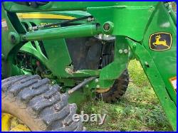 John Deere 5045 Tractor withFlat Bed Trailer (Optional) And Grapple Attachment