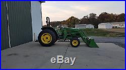John Deere 50hp Tractor 5200 with front end loader, New rear tires, free delivery