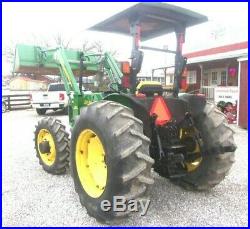 John Deere 5105 4x4 with JD 512 Loader & Low Hours! FREE 1000 MILE DELIVERY