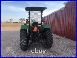 John Deere 5203 Tractor 3301 Hours Good Tires 56 HP 2WD Enclosed Cab Easy Start