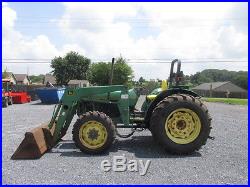 John Deere 5400 4x4 Utility Tractor withLoader! No Reserve