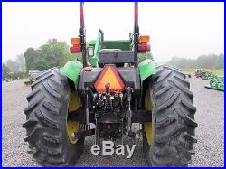 John Deere 5420 Diesel Farm Tractor 4X4 WithROPS & Loader