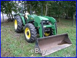 John Deere 5510 4X4 Loader Tractor