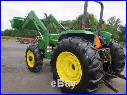 John Deere 5510 Diesel Farm Tractor 4X4 WithROPS & Loader