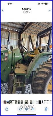 John Deere 6100D With John Deere 673 Loader