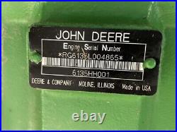 John Deere 6135HH001 13.5 Liter Complete Running Engine Stock # 10586