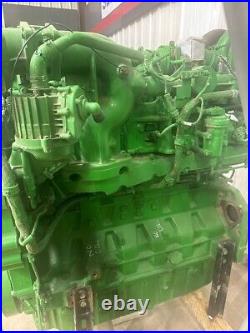 John Deere 6135HH003 Engine Stock #10584 Removed from S680 Combine