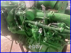 John Deere 6135HH003 Engine Stock #10584 Removed from S680 Combine