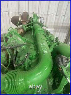 John Deere 6135HH003 Engine Stock #10584 Removed from S680 Combine