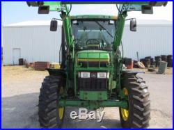 John Deere 6300 Diesel Tractor 4X4 With Cab and Loader
