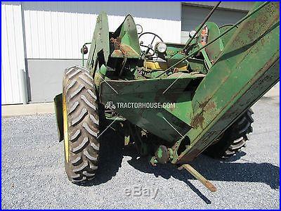 John Deere 630 tractor, 237 model corn picker