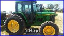 John Deere 6400 Farm Tractor. 4x4. Cab With Cold Air. Good Tractor