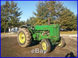 John Deere 70 Gas Standard Antique Tractor NO RESERV LOADED farmall allis oliver
