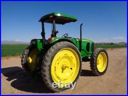 John Deere 7130 ROPS Farm Tractor PTO, Quad
