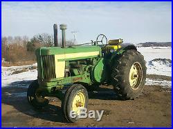 John Deere 720 Standard Diesel Antique Tractor NO RESERVE a b g h d m r farmall