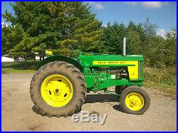 John Deere 720 Standard Diesel Antique Tractor NO RESERVE farmall allis oliver a