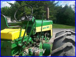 John Deere 730 Electric Start Diesel Antique Tractor NO RESERVE A B G farmall