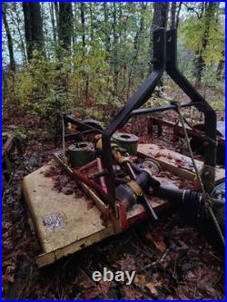 John Deere 750 Tractor with Bush Hog