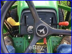 John Deere 755 4X4 With Quick Attach Loader And Mower