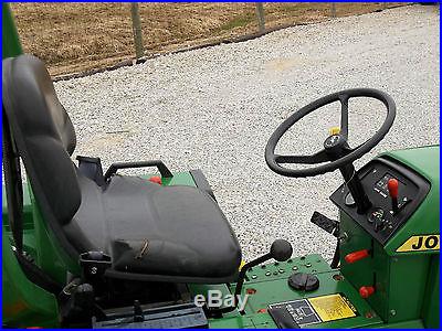 John Deere 755 Compact Tractor & 5 FT Belly Mower 4x4 Diesel