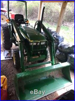 John Deere 790 Compact Tractor 4x4 with Loader