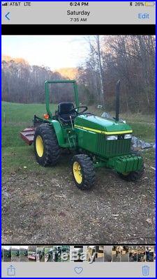 John Deere 790 Compact Tractor 4x4 with Loader