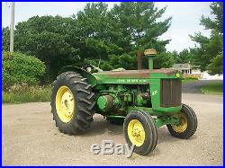 John Deere 820 Antique Tractor NO RESERVE 4672 Original Hours farmall 0liver a b