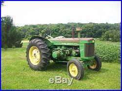 John Deere 820 Antique Tractor NO RESERVE 4672 Original Hours farmall 0liver a b