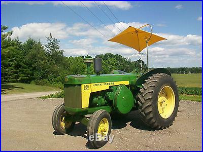 John Deere 830 Antique Tractor NO RESERVE Runs Excellent Umbrella PTO Hydraulics