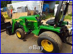John Deere 855 Tractor with Front End Loader