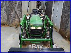 John Deere 855 Tractor with Front End Loader