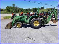 John Deere 870 4x4 Tractor/Loader/Backhoe