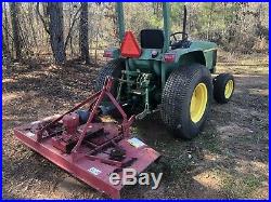 John Deere 870 Diesel Farm Tractor with Free Mower PTO Attachment