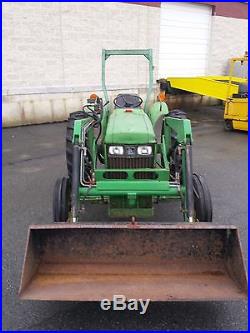 John Deere 950 tractor Koyker loader