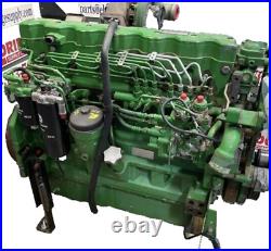 John Deere Complete Engine 6081HH012 Stock # 10559