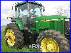 John Deere Model 7710 MFWD 2000 Model With 6665 hrs Duals included