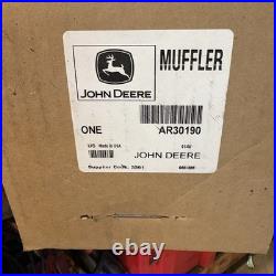 John Deere Muffler OEM #AR30190