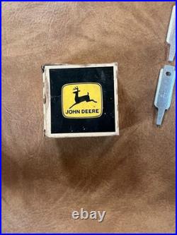 John Deere Tractor OEM Parts 11 Guard Plates Vintage Z5110 & Box Advertising
