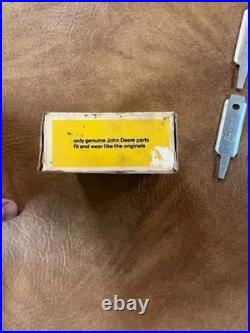 John Deere Tractor OEM Parts 11 Guard Plates Vintage Z5110 & Box Advertising