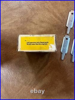 John Deere Tractor OEM Parts 11 Guard Plates Vintage Z5110 & Box Advertising