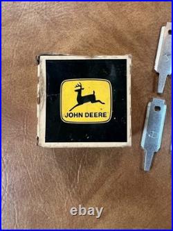 John Deere Tractor OEM Parts 11 Guard Plates Vintage Z5110 & Box Advertising